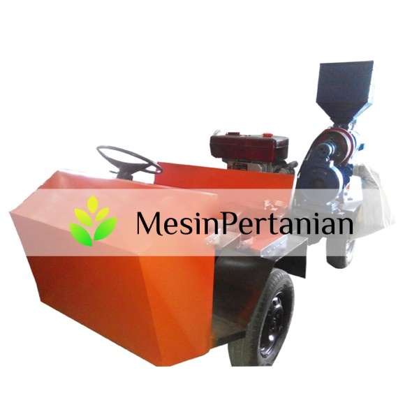 mobil penggiling padi