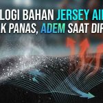 bahan jersey airwalk tidak panas saat dipakai
