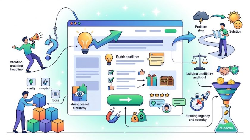 teknik copywriting landing page