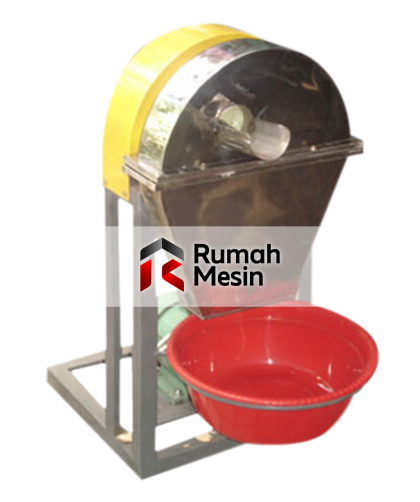 cara kerja mesin pemotong singkong