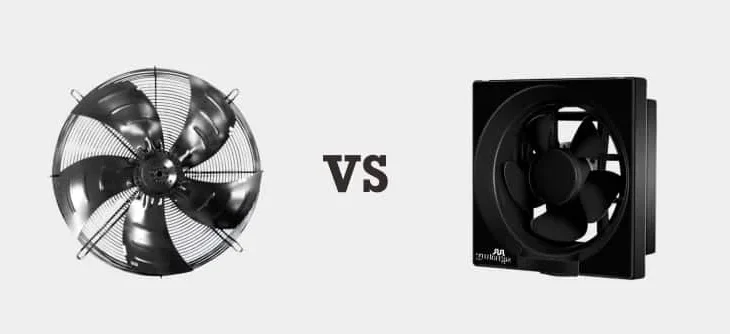 Perbedaan Blower Axial dan Exhaust Fan