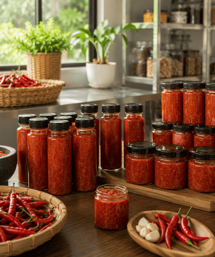 kualitas produk sambal kemasan