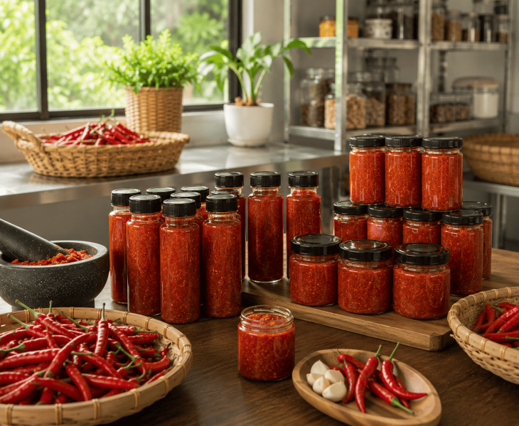 kualitas produk sambal kemasan