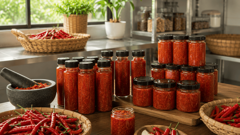 kualitas produk sambal kemasan