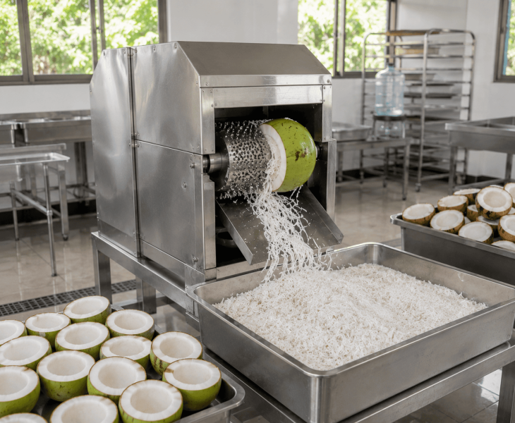 cara mempercepat proses keruk kelapa