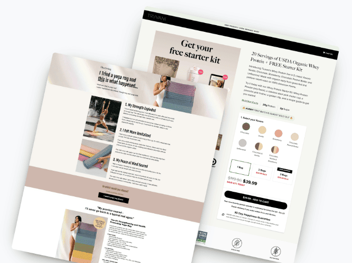 Landing Page untuk Peluncuran Produk Baru