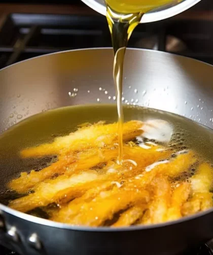 cara mengurangi kadar minyak pada makanan goreng