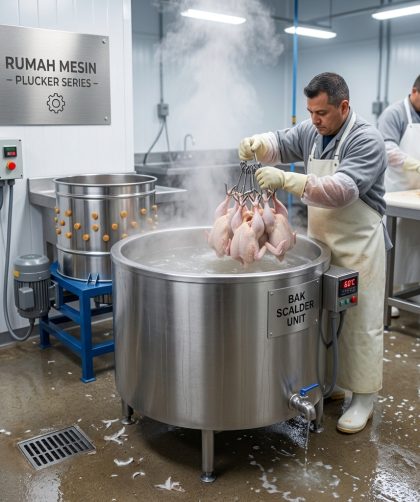 cara mempercepat proses ayam potong