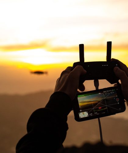 cara kerja sistem navigasi drone pertanian